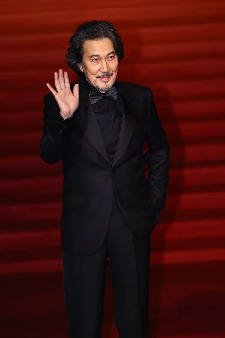 役所廣司。彭欣偉攝