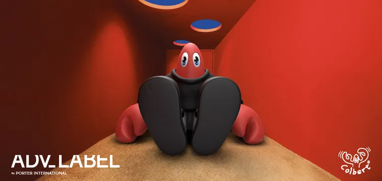 《LOBSTER IN ADVENTURE》系列結合超現實趣味風格以及大膽色彩。品牌提供