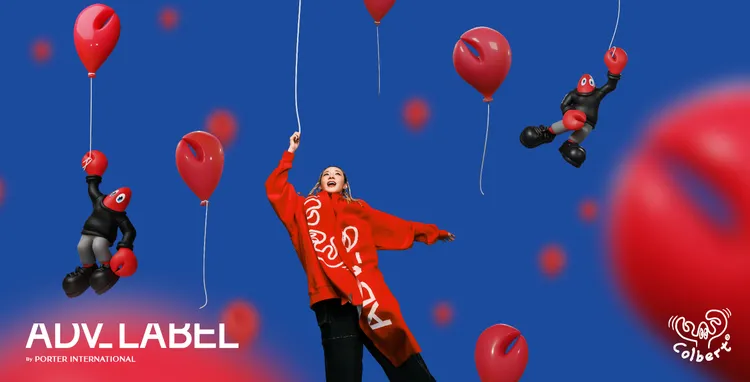 Dara在形象片中與「龍蝦先生」展開奇幻冒險。品牌提供