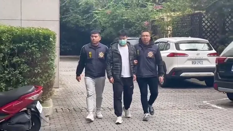 前九太球員邱繼緯遭約談。翻攝畫面