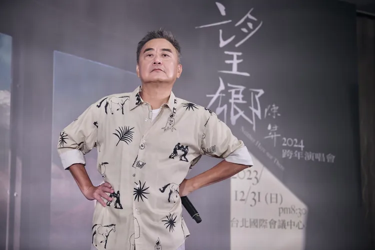 陳昇3年前罹患原發性口腔癌，他今天透露目前都沒事。林林攝