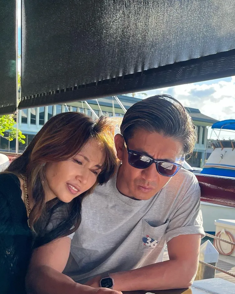 木村拓哉（右）和工藤靜香結婚23年如膠似漆。翻攝koki IG