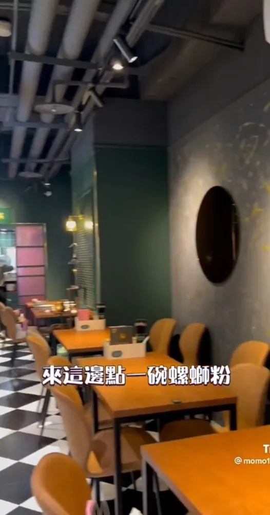小螺波西門店用餐環境。TikTok@momo19911224 / IG：momo19911224 提供