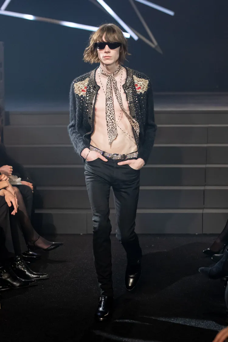 CELINE 2023冬季男裝。品牌提供