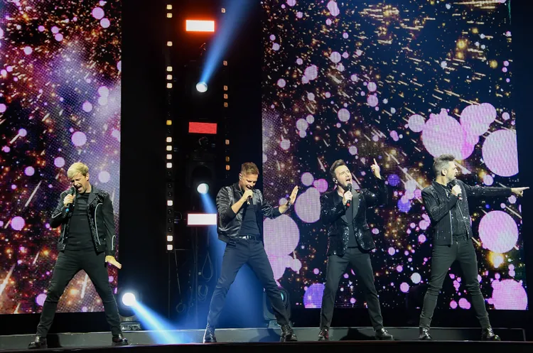 西城男孩巡演安可場再回到台灣演出。Live Nation Taiwan提供