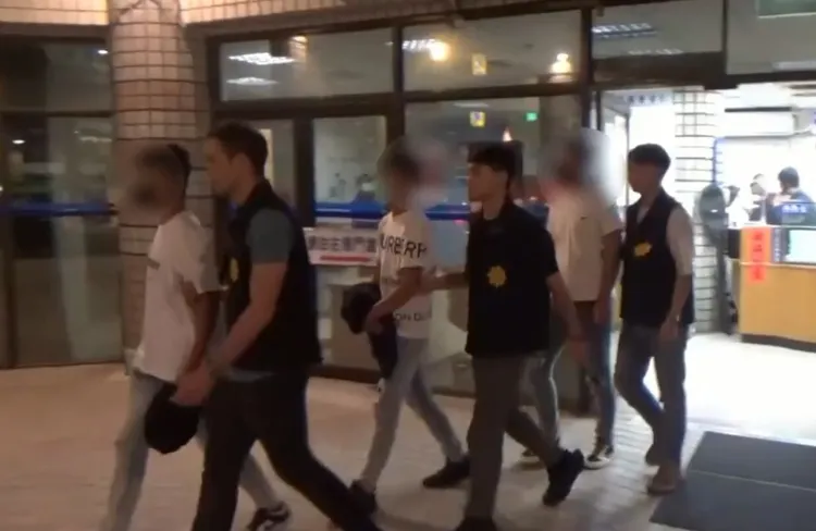 羅時豐么子遭警方移送法辦。翻攝畫面