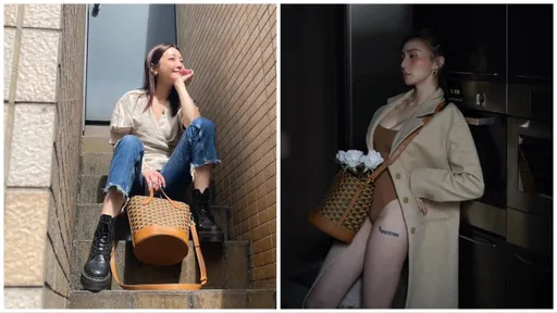 謝欣穎秋冬改曬Bally水桶包 孫尤安套泳裝辣露美腿搶搭同款