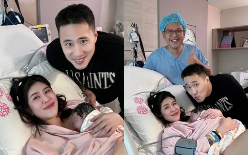 余祥銓愛女出生！　143字文父愛噴發「謝謝妳選擇了我們」