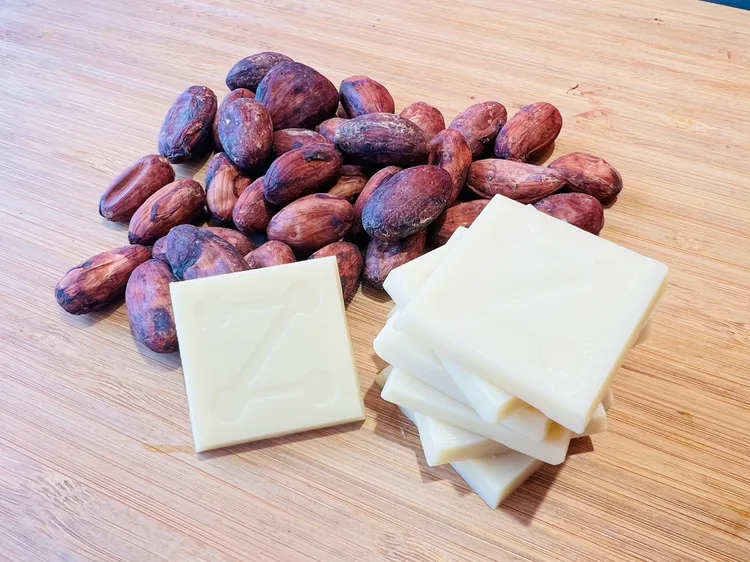 得獎作品曾志元巧克力可可脂金牌。曾志元巧克力提供