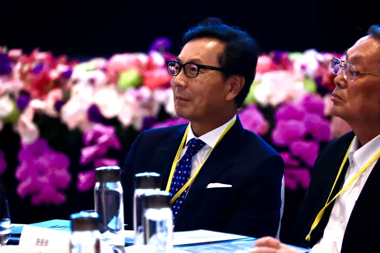 富邦集團董事長蔡明忠。彭欣偉攝