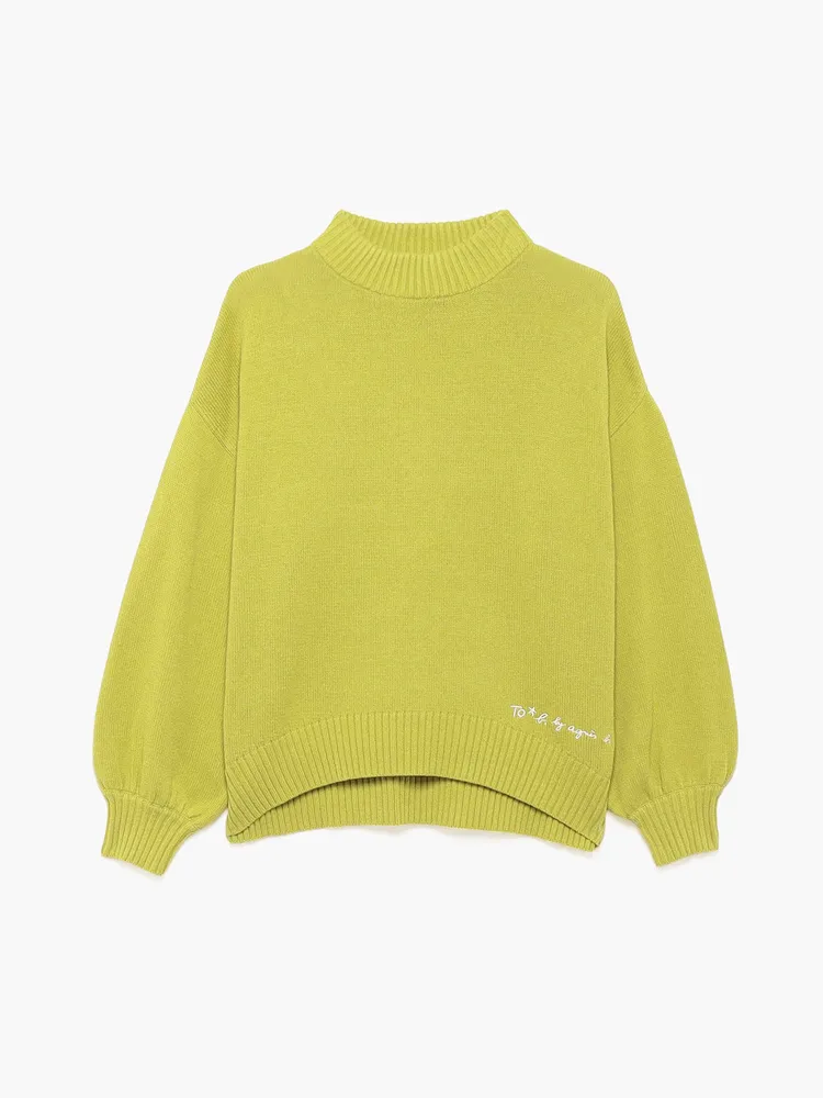 經典針織刺繡Logo上衣，3980元。品牌提供