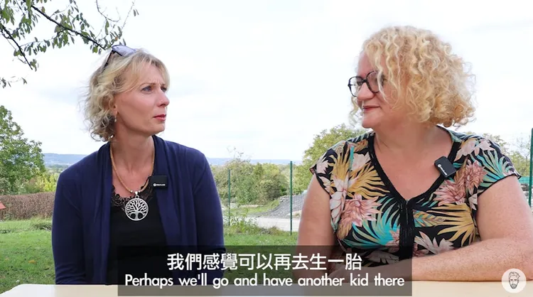 老外沒有坐月子的觀念，也從未吃過月子餐，台灣月子餐竟讓法國媽咪吃完想要再懷孕。翻攝《Ku's dream酷的夢-》的YouTube頻道