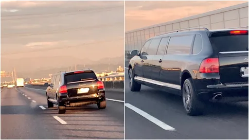 路見保時捷加長版休旅 網笑回:我爺爺搭過一次