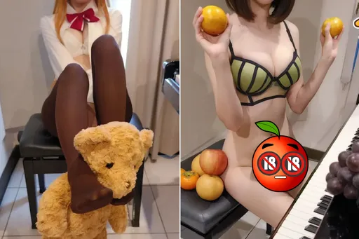 爆乳鋼琴女神尺度破表！　「西瓜擋下面」網驚呼：不會被黃標？