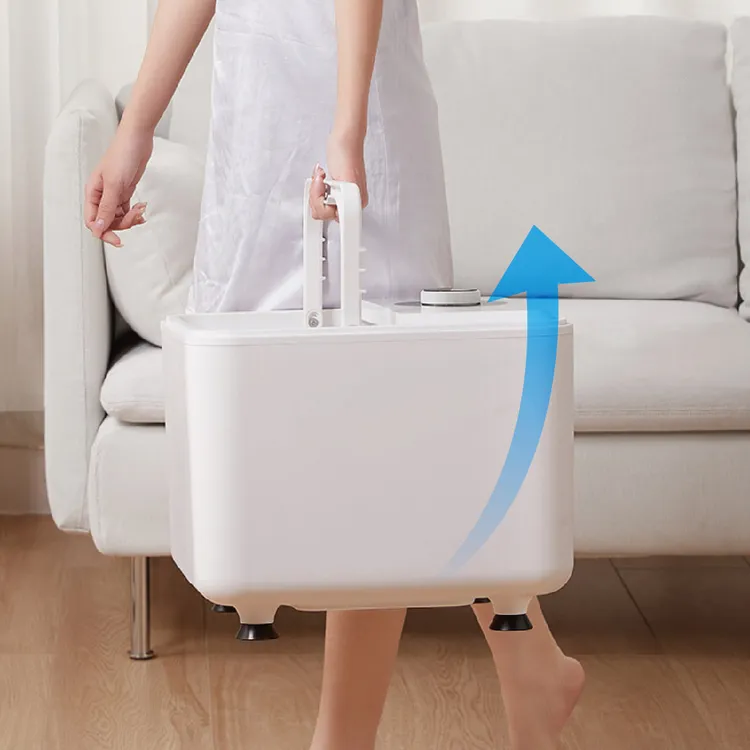 隱藏式人體工學提把方便移動。業者提供