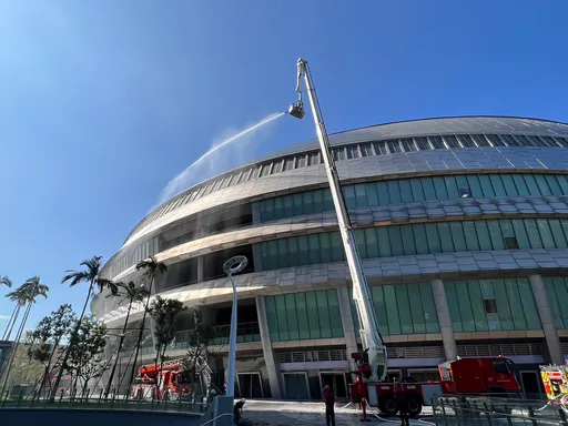 議員曝大巨蛋水源不夠無水救災!促延後測試賽 消防局回應了