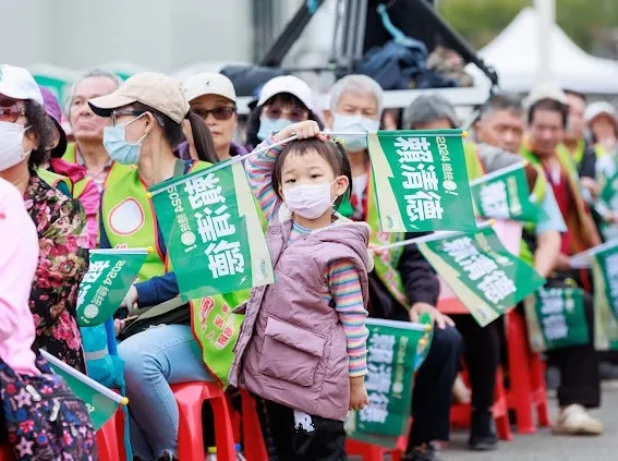現場支持者。賴清德競辦提供