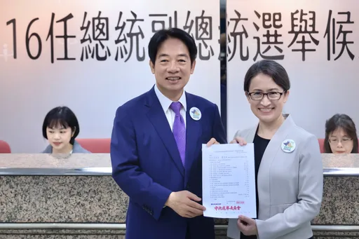 第一組總統參選人！賴清德、蕭美琴完成登記　揭參選3意義：不走回一中老路