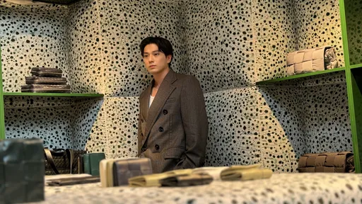 新田真劍佑又來台灣! 「快閃」挺BOTTEGA VENETA