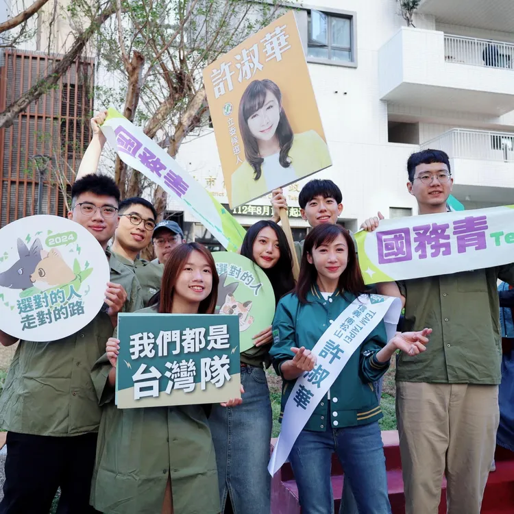 許淑華表示，政治需要換新血，有一天她會退役，要讓有理想、有衝力的年輕人換血。翻攝許淑華臉書