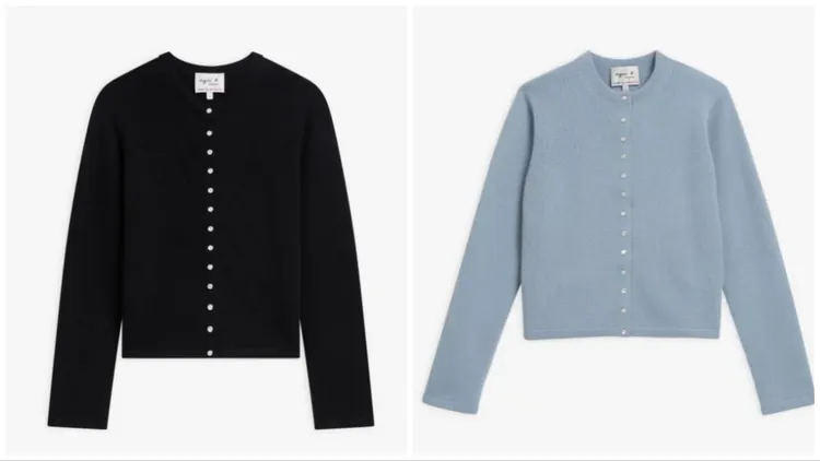 Cashmere開襟外套，各2萬5980元。品牌提供