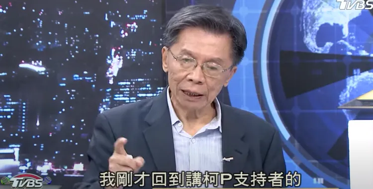 前立委沈富雄分析表示，藍營只要用溫馨、感動的方法，去感動那些教育水準較高、不藍不綠年輕族群的心，就贏了。翻攝TVBS