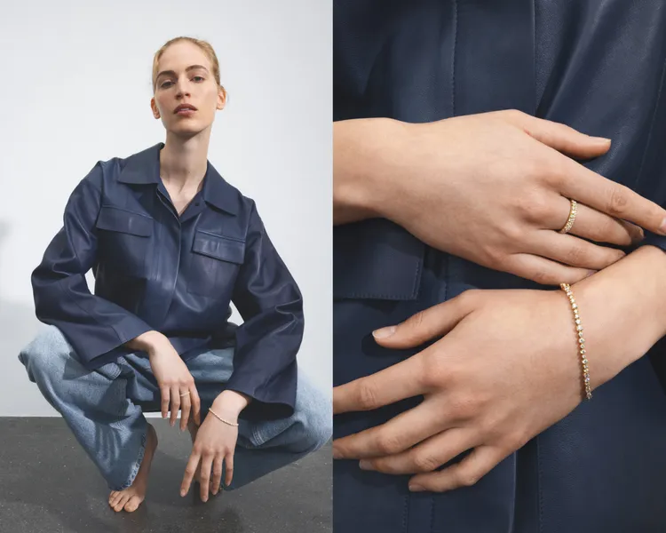 Signature Diamonds適合襯托低調的老錢風格穿搭。品牌提供