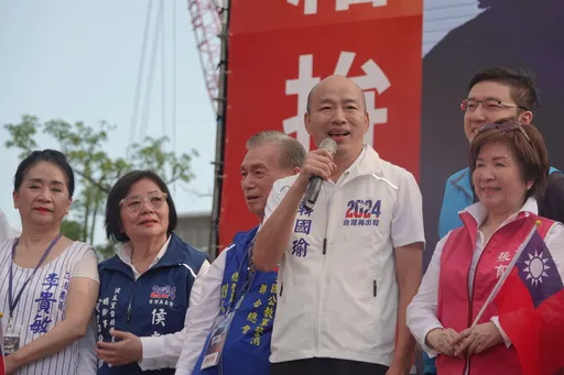 國民黨誓師大會喊破5萬人 韓國瑜力挺「投給侯友宜就是擁抱和平」