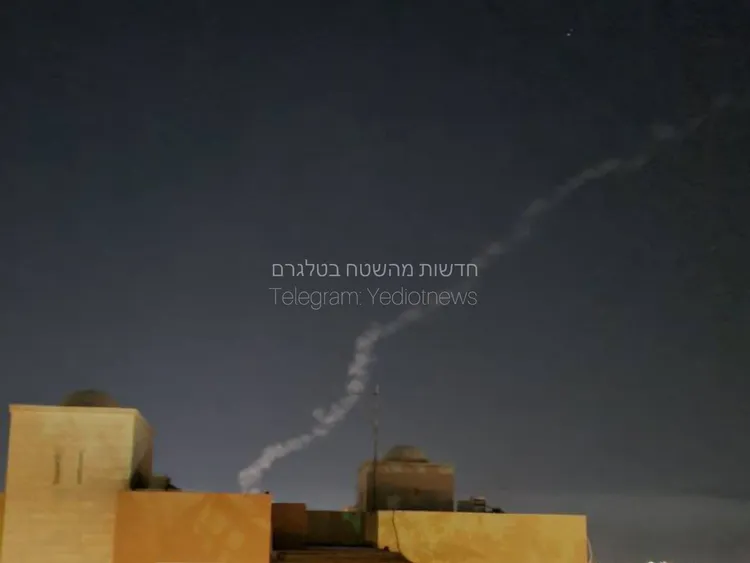 以色列攔截葉門叛軍飛彈。翻攝《耶路撒冷郵報》