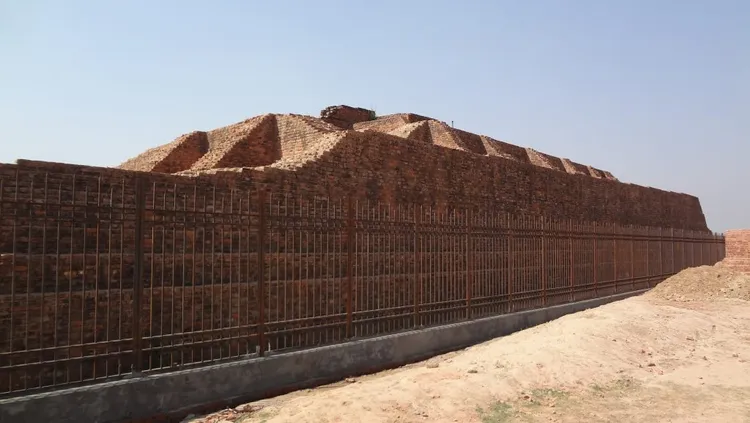 舍衛城充滿佛教古蹟。翻攝舍衛城官網DISTRICT SHRAVASTI