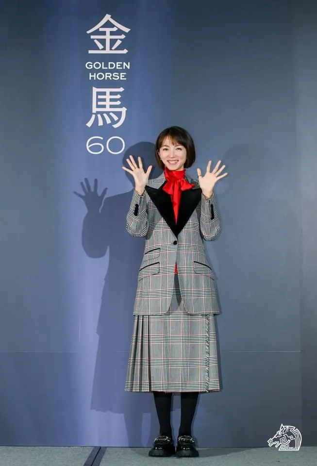 滿島光昨日出席金馬記者會。翻攝金馬影展TGHFF臉書