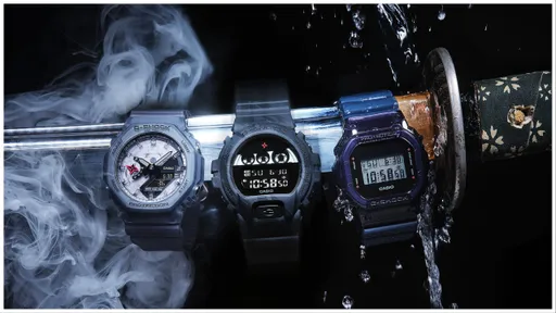 水遁、火遁G-SHOCK通通都會! 紅色手裏劍躍上忍者錶