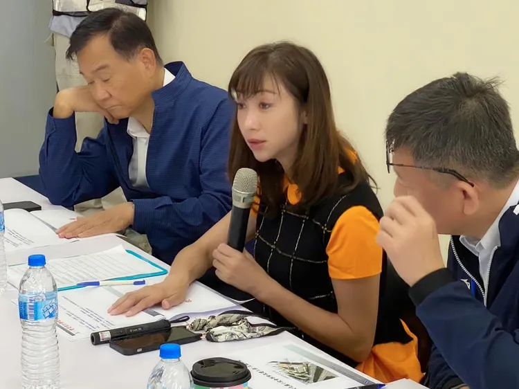 台北市市議員許淑華為台灣經濟而戰。翻攝許淑華Hsu Shu-Hua粉專