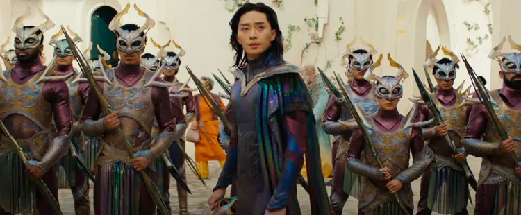 朴敘俊在《驚奇隊長2》造型引熱議。翻攝MarvelTW YouTube