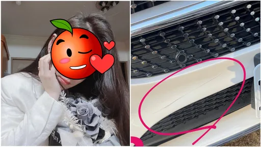 賓士送洗!正妹拒換2千元雨刷 「車頭竟冒出刮痕」照片會說話