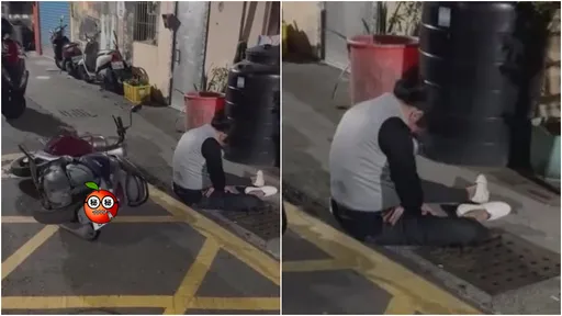 路遇濃濃酒味自摔騎士！他撥110報案　控警放人回家睡覺了