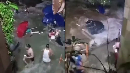 河中慶生趴「母女被暴漲洪水奪命」　以為下雨沒差釀4死5失蹤