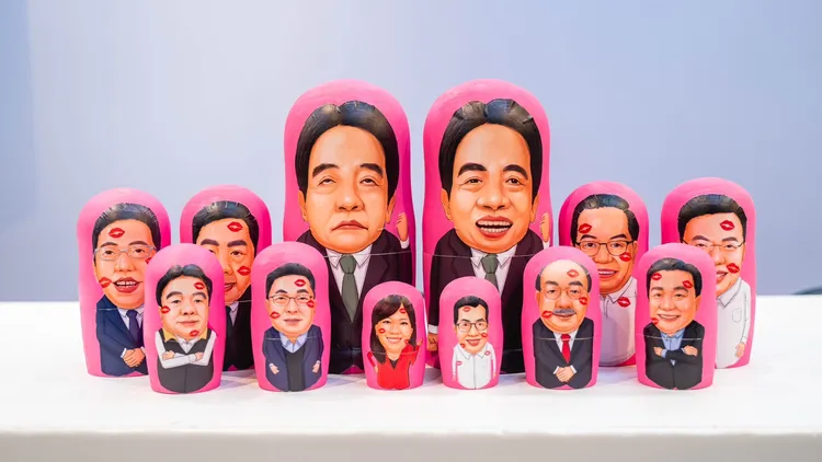 國民黨點名的10位綠營人物。翻攝畫面