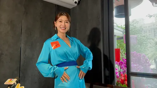 謝京穎答應求婚後首露面被疑有孕拒捶肚　親曝與準老公舊愛勇兔私下互動
