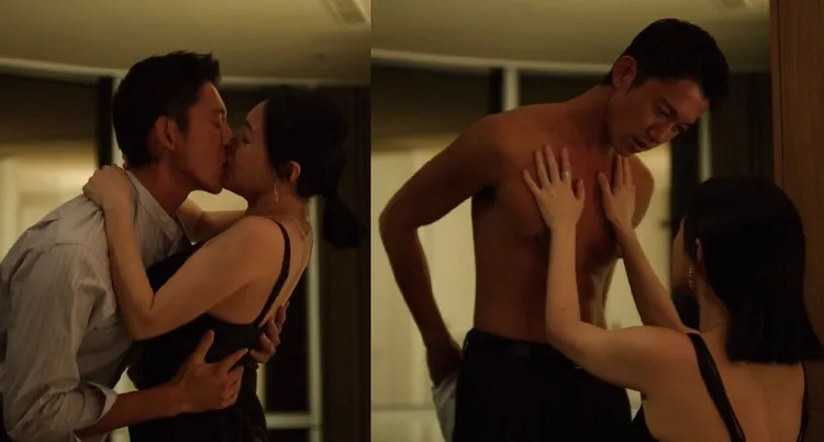 小S和吳慷仁的激情戲超驚人。翻攝Netflix《此時此刻》