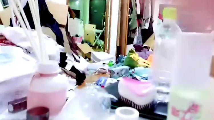 福田朱里閨房。翻攝自YouTube