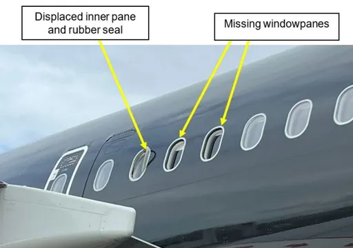 飛機升到高空窗戶不見了！英民航機折返倫敦有驚無險