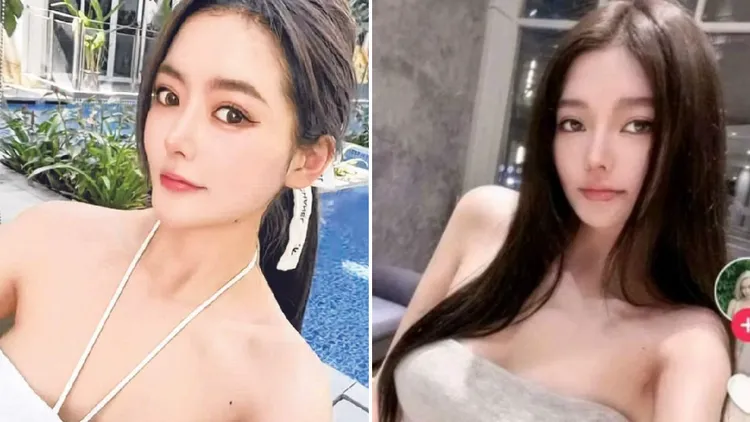 中國正妹韓菲紫因辱罵護理師等罪嫌，服刑後被新加坡遣返回中國，並禁止再入境。翻攝微博/韓菲紫