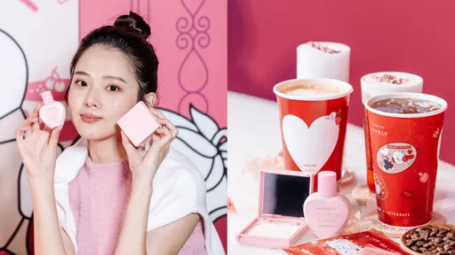 INTEGRATE聯名cama café 造約會妝還有限定飲品可以喝