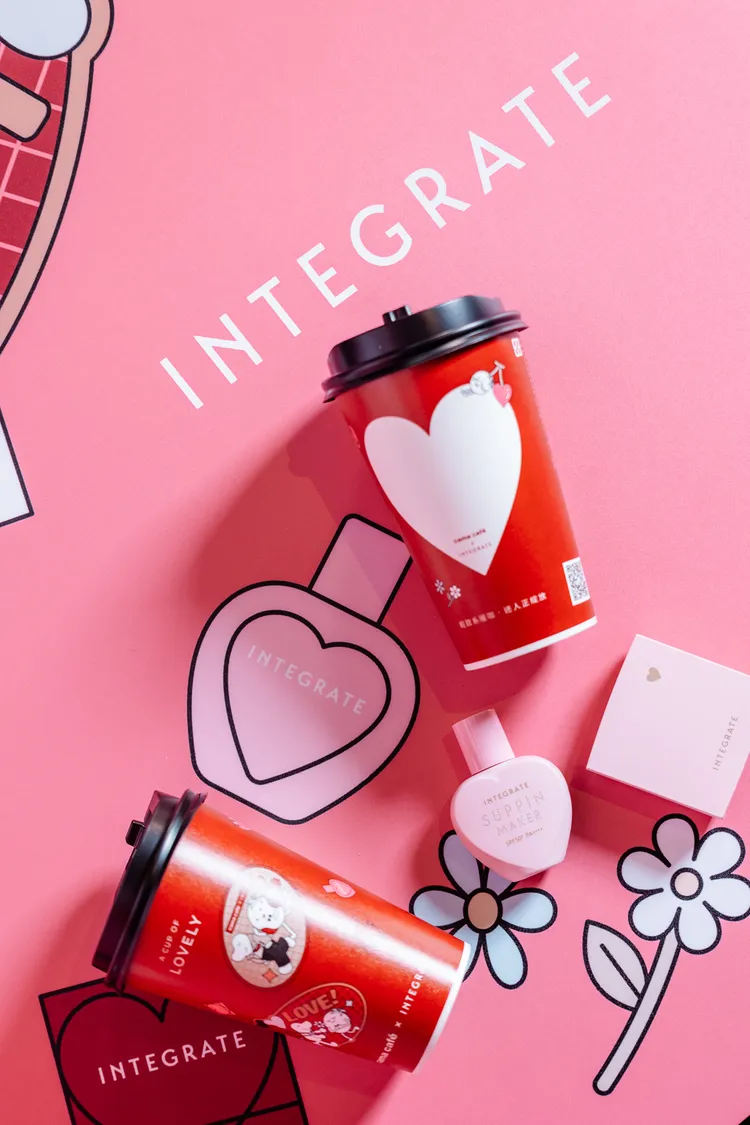 INTEGRATE x cama café冬季限定聯名飲品。品牌提供