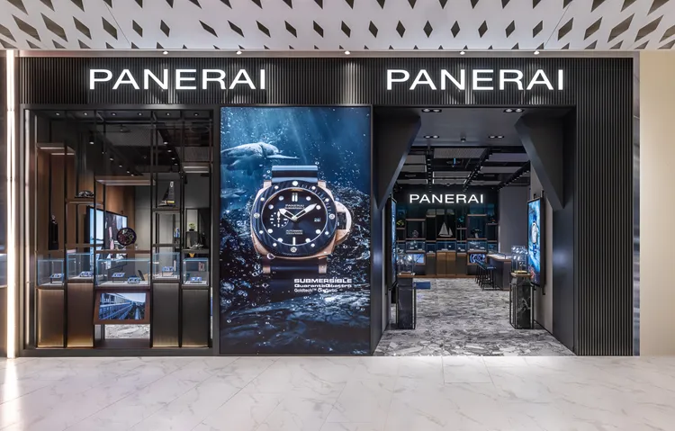 沛納海位在DIAMOND TOWERS的全新店面。品牌提供
