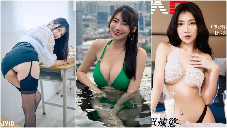 「比特啾啾」常在社群分享性感寫真照以饗粉絲。翻攝自「比特啾啾」臉書、IG