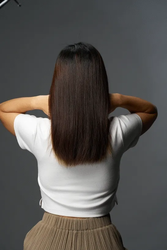 美國沙龍級Nexxus洗髮精+護髮乳，讓頭髮乾淨、柔軟、有光澤。