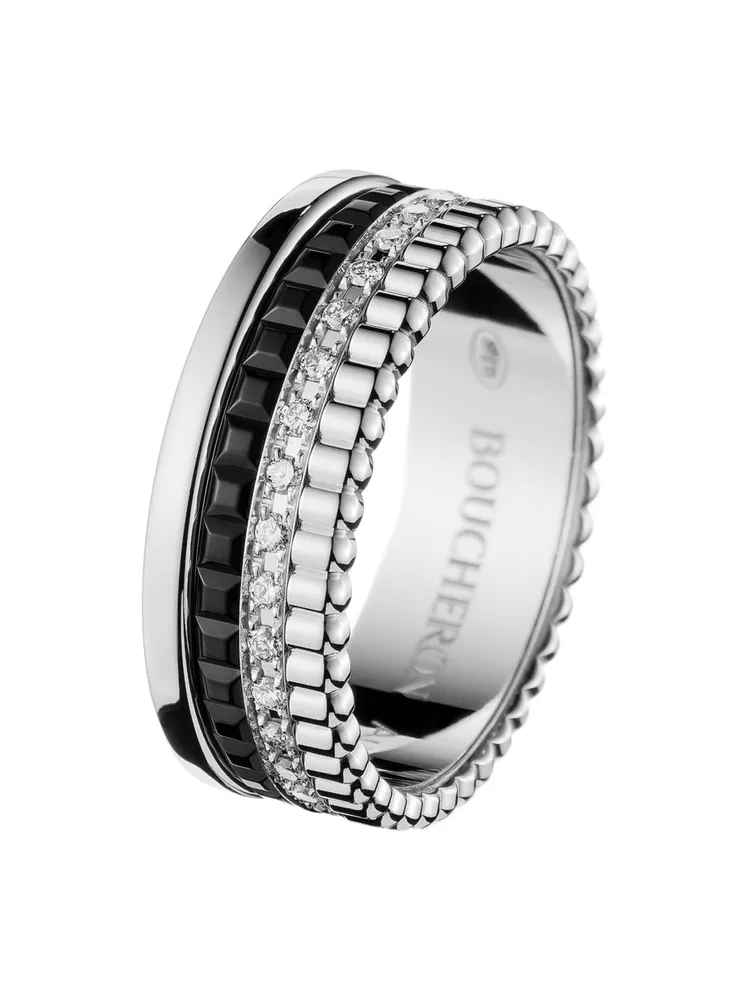 Quatre Black戒指，25萬1000元。品牌提供