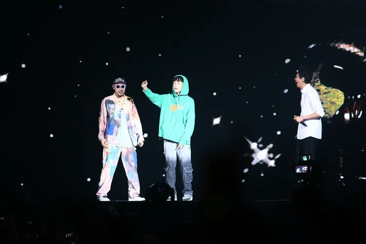 熱狗的兒子已長到180公分。娛樂中心攝